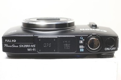 Canon PowerShot SX280 HS 12.1MP Digital Camera - Black for sale