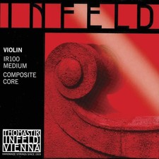 Infeld Red Violin String Set - Medium, removable ball end E