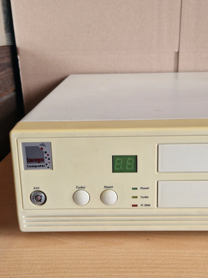 386 386DX-25 Retro Vintage Pc Computer Desktop Alter Klassik Rechner - Bild 2 von 4