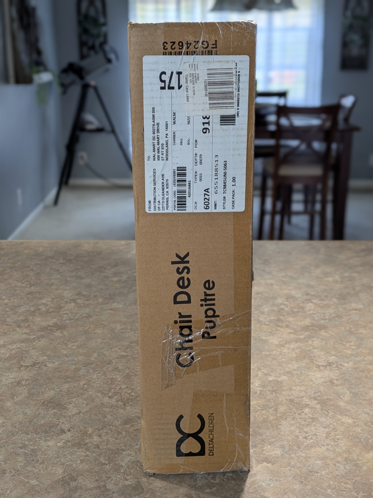 Delta Children Unicorn Chair Desk with Storage Bin - Greenguard Gold Certified  