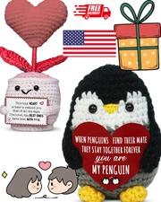 Heart Flower Pot Crochet Gift – Romantic Couple Anniversary Present