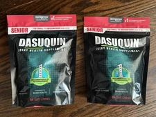 DASUQUIN Senior For Small & Medium Dogs For Joint Health 84ct Lot of 2 BRAND-NEW