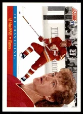 1991-92 SCORE AMERICAN AL MACINNIS #417