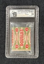 1951 TOPPS BASEBALL RED BACK WAX PACK “GAI 10 PRISTINE”