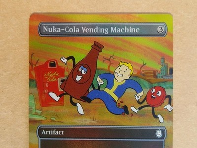 FOIL Nuka-Cola Vending Machine Fallout MTG Magic the Gathering