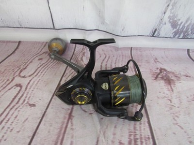 Penn AUTHORITY ATH5500 Spinning Fishing Reel Black and Gold