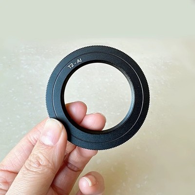 T2 Lens Adapter for T Mount T2 Screw Mount Lens to Nikon F DSLR Camera