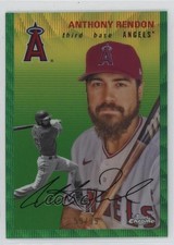 2023 Chrome Platinum Anniversary Green Wave Refractor 59/99 Anthony Rendon 4z8