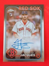 2024 TOPPS CHROME (RC) - JOE JACQUES #RA-JJQ BASE AUTO