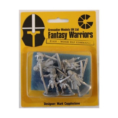 Grenadier Fantasy Warriors Elves Wood Elf Command Pack New