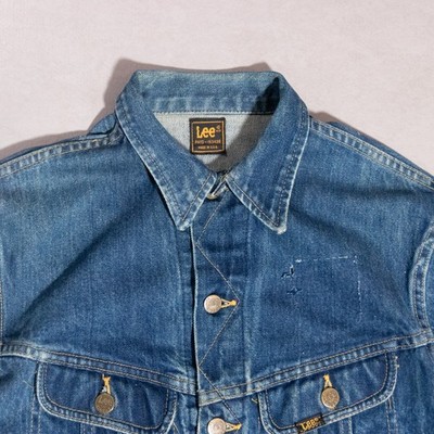 Buy Lee USA Riders Vintage Truckers Denim Jean 101-j Jacket 1970