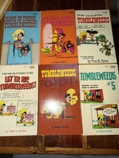 Tumbleweeds Lot of 5 Early Volume Tom K. Ryan Paperbacks