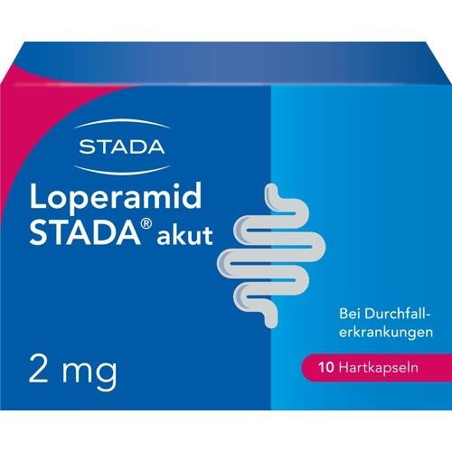 LOPERAMID STADA akut 2 mg Hartkapseln PZN: 08999960