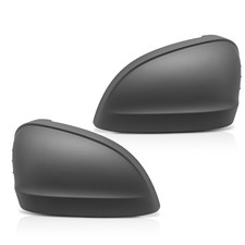 2x Spiegelkappe L+R Grundiert mit Blinker Lampenloch für Skoda 5E3857537GRU