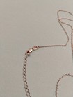 Art Nouveau Original Pendant Gibson Girl/ 1920s Sterling Silver Chain 18 In Long — photo 7