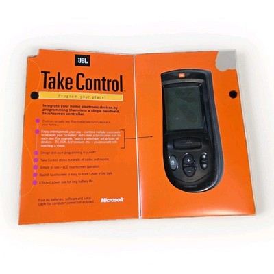 JBL TC1000 Microsoft Programmable Backlit Touchscreen Remote