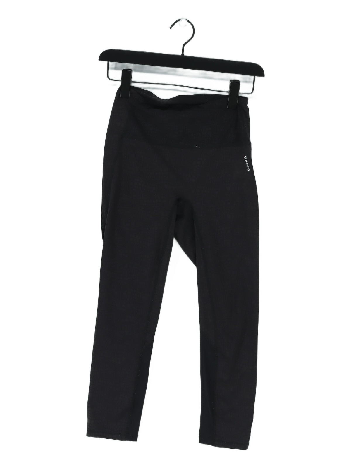 ALTRA Domyos Pantaloni Sportivi Donna XS Nero 100% Altri Leggings