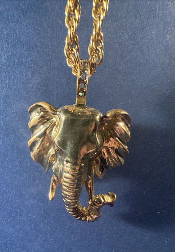 Lucky Elephant Charm Necklace