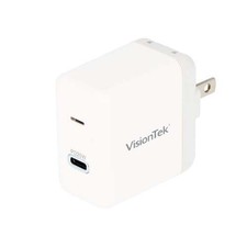 VisionTek 20-Watts USB-C Power Adapter - 5Volts/3Amps, 9Volts/2.22Amps, 901418