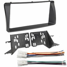 For 2003-08 Toyota Corolla Double DIN Radio Install Dash Bracket & Wire Harness