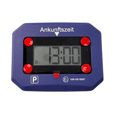 Elektronische Parkscheibe KBA-Zulassung Digitale Automatische Parkuhr +Batterie