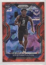2020 Panini Prizm Rookie Red Ice Prizm Kristian Fulton #397 00ah