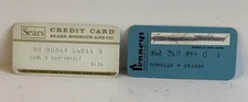 Vintage Department Store Credit Cards ￼ Sears – Penney’s 1970’s