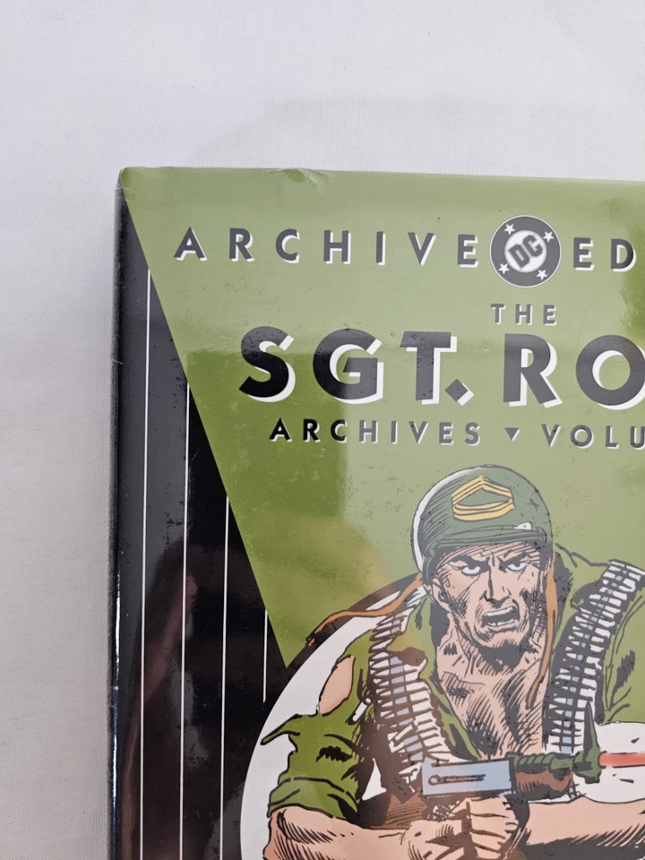 SGT ROCK DC ARCHIVE EDITIONS TAPA DURA Volumen 3 Sellado Oop Foto 4 de 4