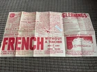 Original WW2 Cairo Map 1942 - Tourist Adverts - Military - Language Translations