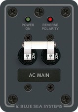 Blue Sea - 8179B-BSS Panel AC Main 230VAC 32A 1EA 