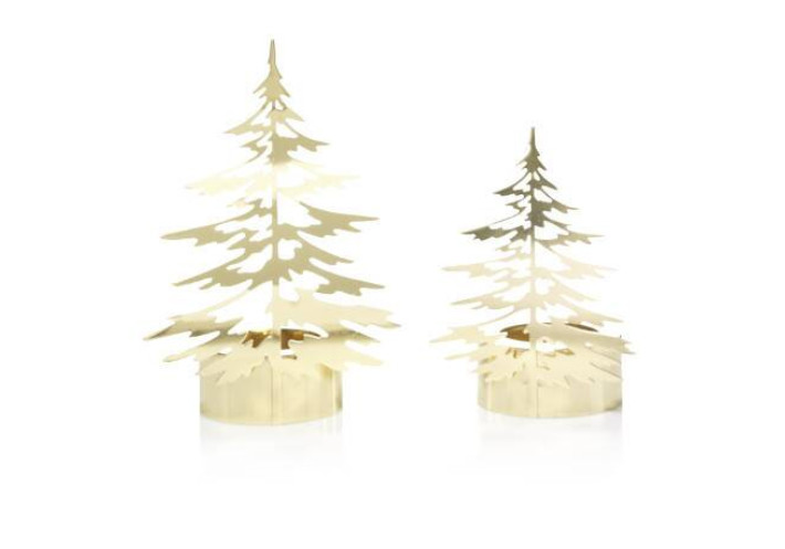 Set Of 2 Die Cut Trees