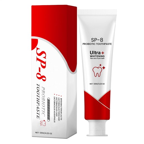 120g Tooth Stain Removal Toothpaste Probiotic Toothpas Freshen Breath Gum Health