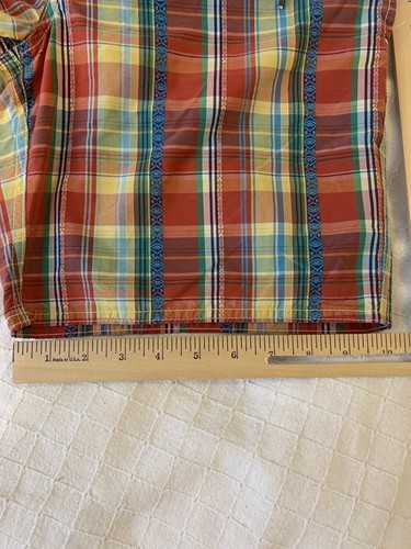 Vintage Rare Ralph Lauren Active Check Shorts Size Small 30W NWT Blue Label - Picture 17 of 17