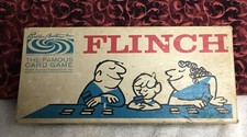 Vintage Parker Brothers Flinch Card Game 1963 Complete Game Salem Mass. USA