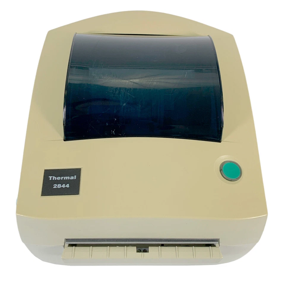 Zebra LP2844 UPS Direct Thermal Shipping Label Printer USB Serial Parallel - Image 3 of 4