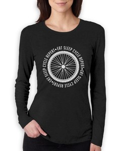 Cycling Bike Cool Sweatshirt Gift Idea Eat Sleep Cycle Repeat
