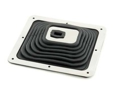 Superboot Rubber Floor For Hurst Chrome Shifter Sticks - W Plain Trim