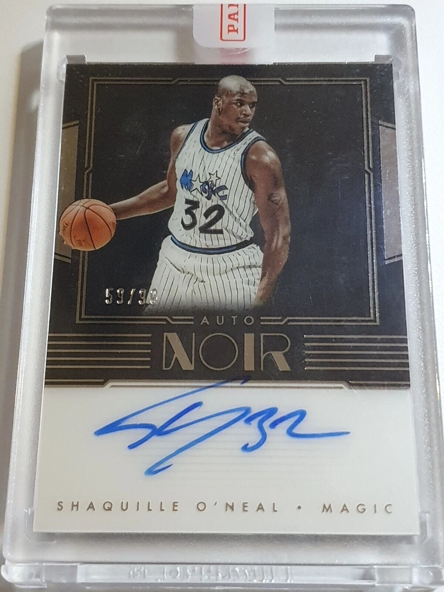 Panini Shaquille O'Neal Basketball Autographed Sports Trading
