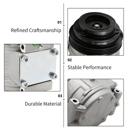 A/C AC Compressor For 1995-2004 Toyota Tacoma 2.4L 2.7L OE: CO 21009C - Picture 10 of 11