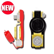 Car Battery Terminal Connectors 2x Quick Release Disconnect Positive Negative