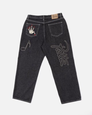 Patta x Stussy Big Ol' Jean (Black) - 34 - NEW | eBay