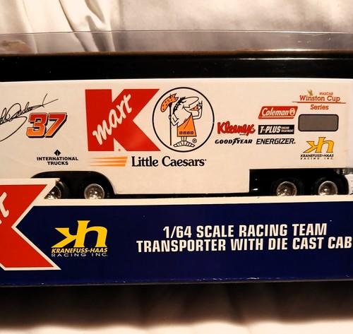 Racing Champions 1995 Kmart Racing Team Transporter #37 Nascar John Andretti - Picture 5 of 8