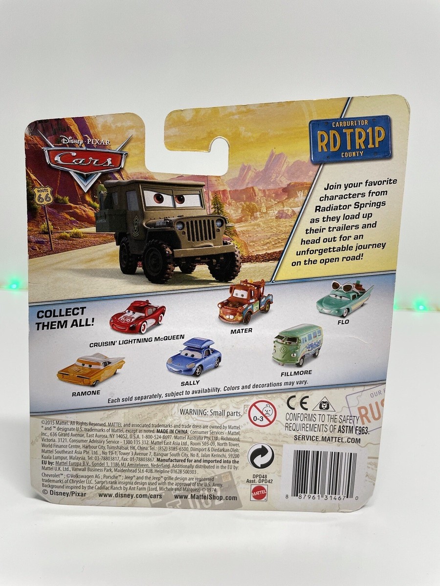 カーズ  Гサージ 」 Amazon | マテル ディズニー・ピクサー「カーズ」 CARS SALUTING SARGE