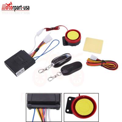 Universal Motor Remote Control Anti-theft Alarm Security System Engine Start