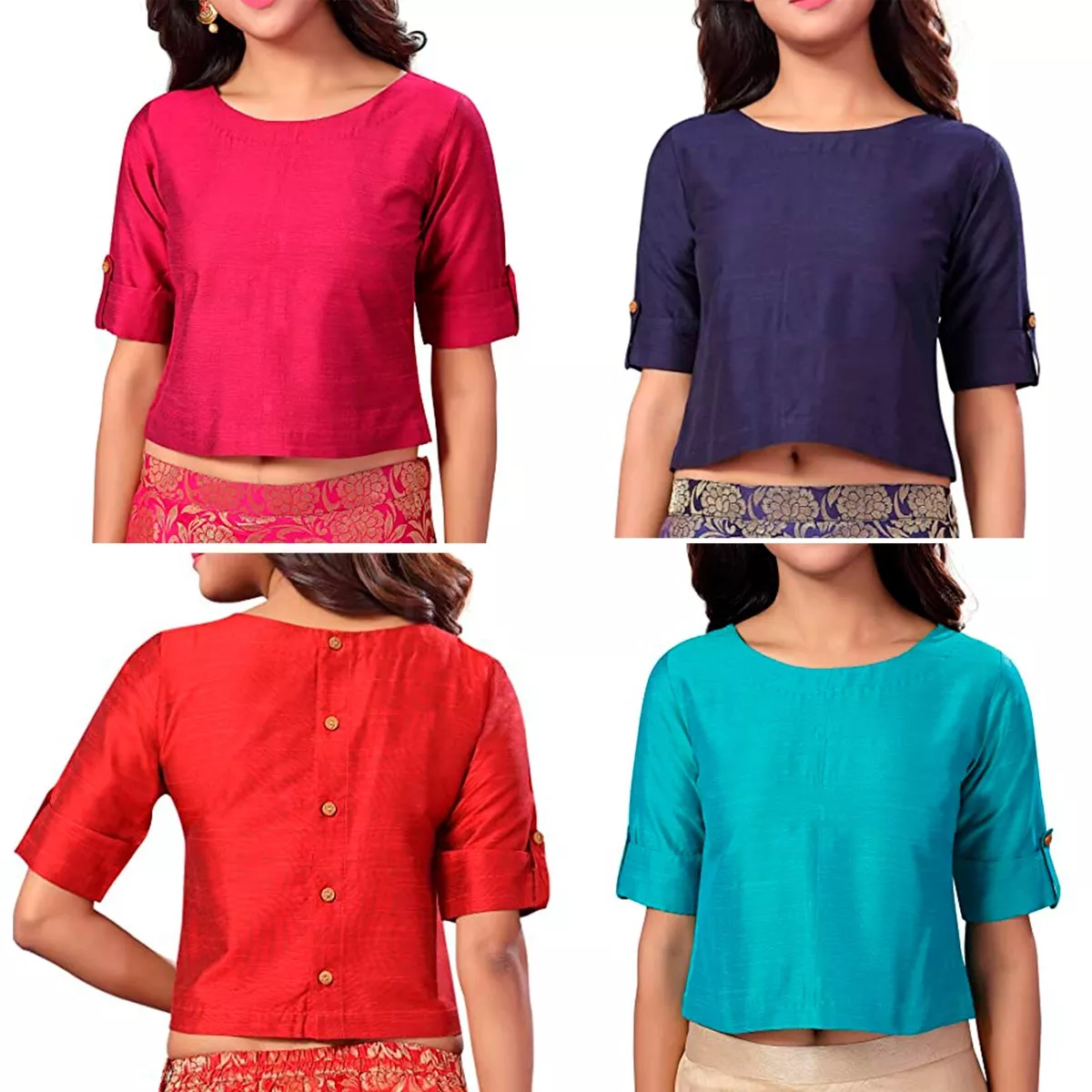 T shirt blouse clearance saree