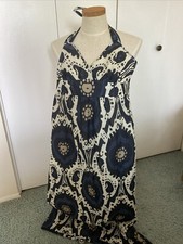 J.crew long halter dress Size 4