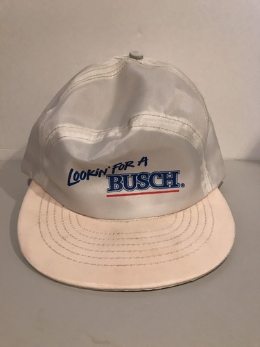 VINTAGE 1980'S BUSCH BEER HAT CAP 