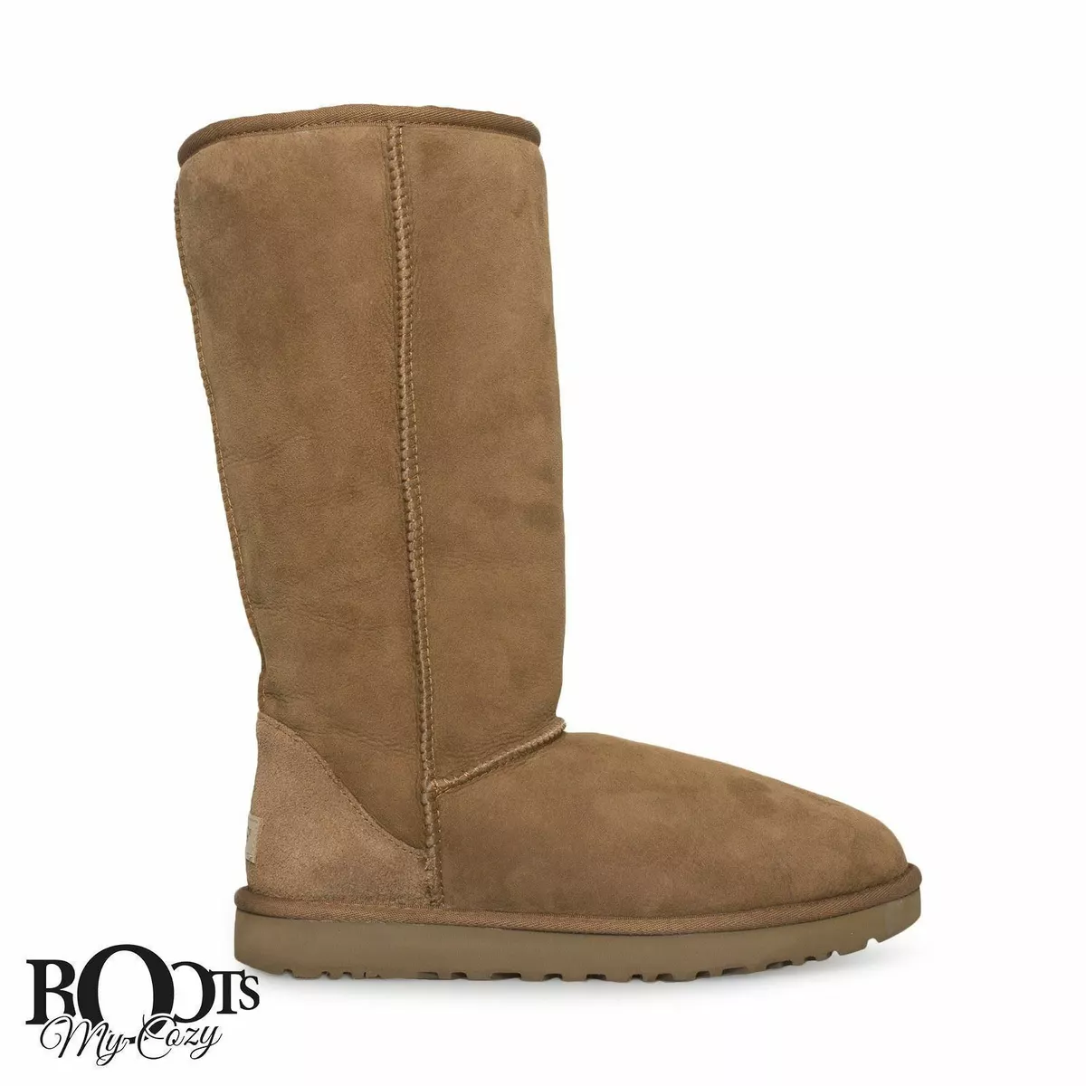 UGG CLASSIC TALL II CHESTNUT SUEDE SHEEPSKIN WOMEN S BOOTS SIZE US