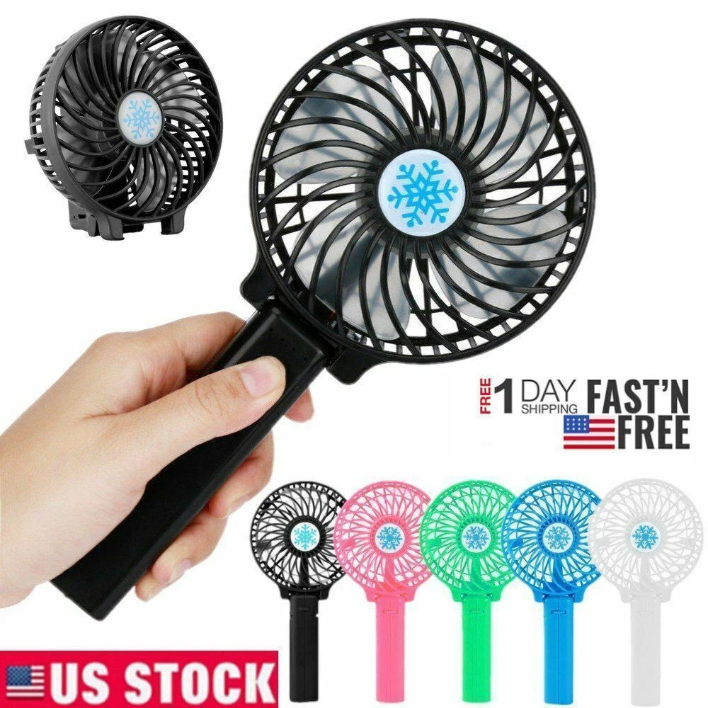 Foldable Portable Rechargeable Fan With Usb