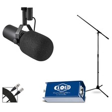 Shure Shure Sm7b Dynamic Microphone And Cl-1 Cloudlifter Kit W/stand And Cables